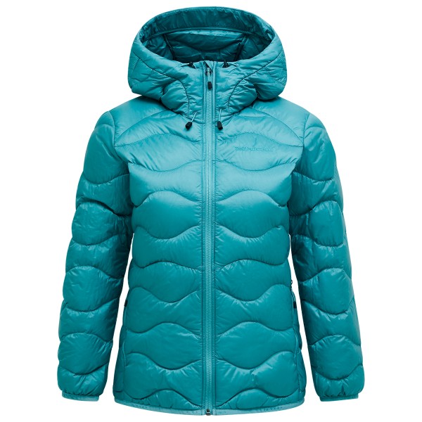 Peak Performance - Women's Helium Down Hood Jacket - Daunenjacke Gr S türkis