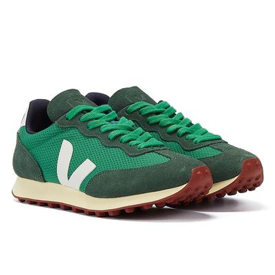 Veja Rio Branco Emeraude Damen Weiß/Grün Turnschuhe Image