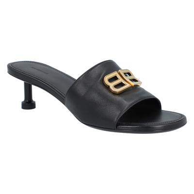 Balenciaga Groupie Leder-Pantoletten Image