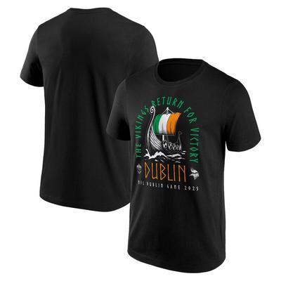 Minnesota Vikings Hometown to Dublin T-Shirt - Herren Image