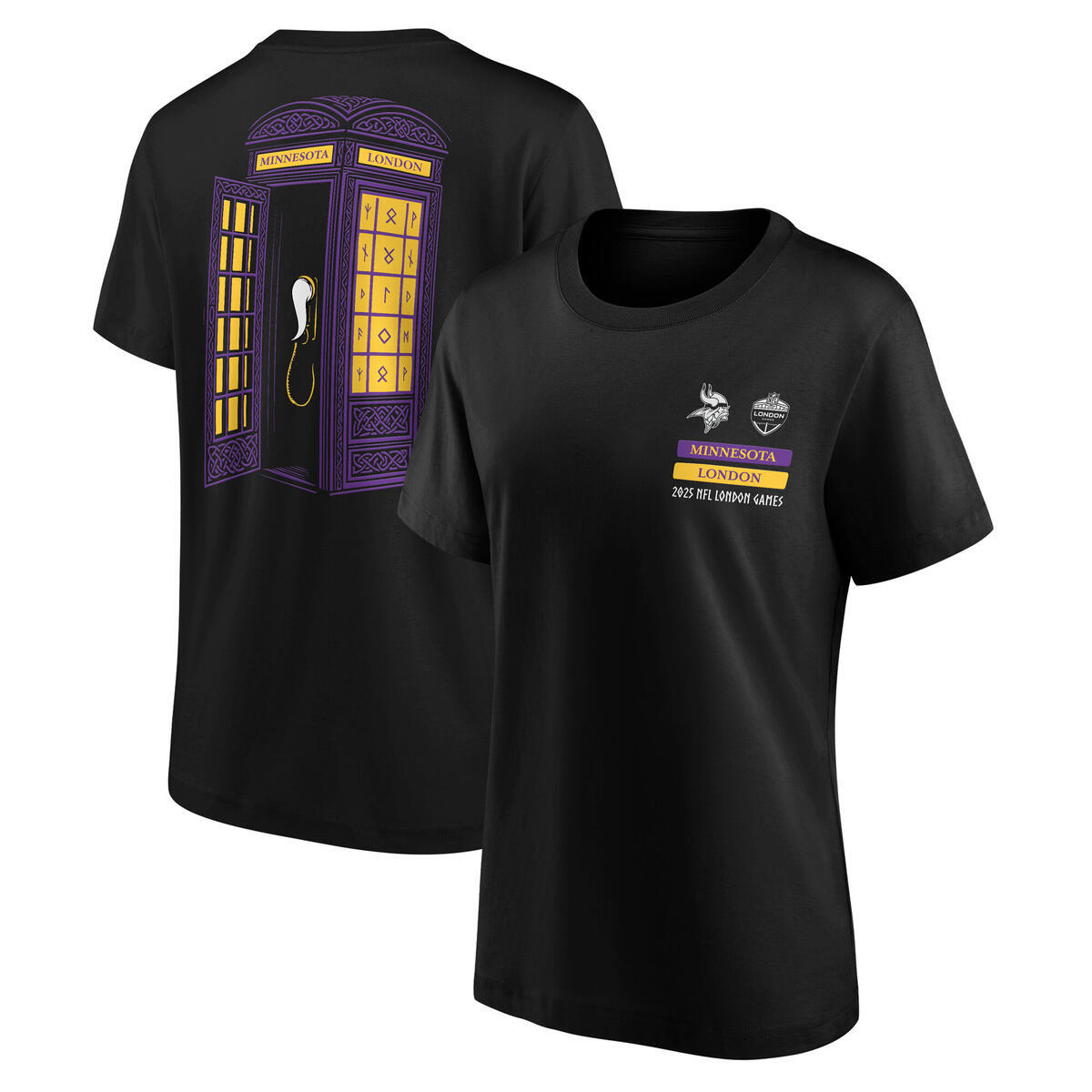 Minnesota Vikings Hometown to London T-Shirt - Damen Image