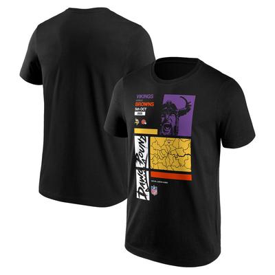 NFL London Tottenham Match Up Minnesota Vikings vs Cleveland Browns T-Shirt - Herren Image