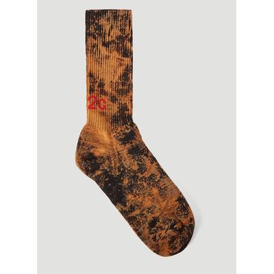 032c Logo Motif Socks - Socks Black 35