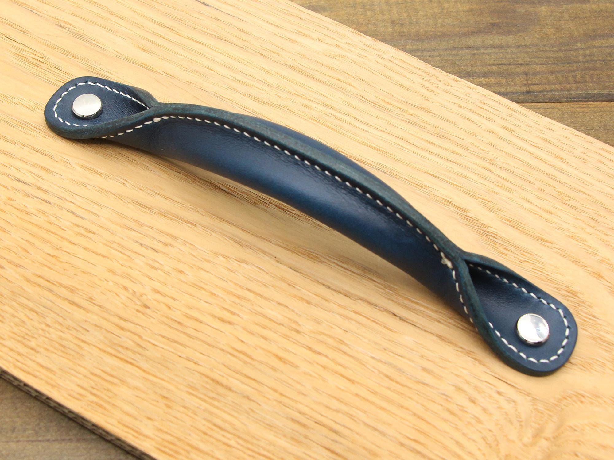 Maniglia per porte di mobili, Maniglie per cassetti in pelle, Maniglie per mobili da cucina, Maniglie in pelle, Maniglie in pelle, Maniglie per porte
