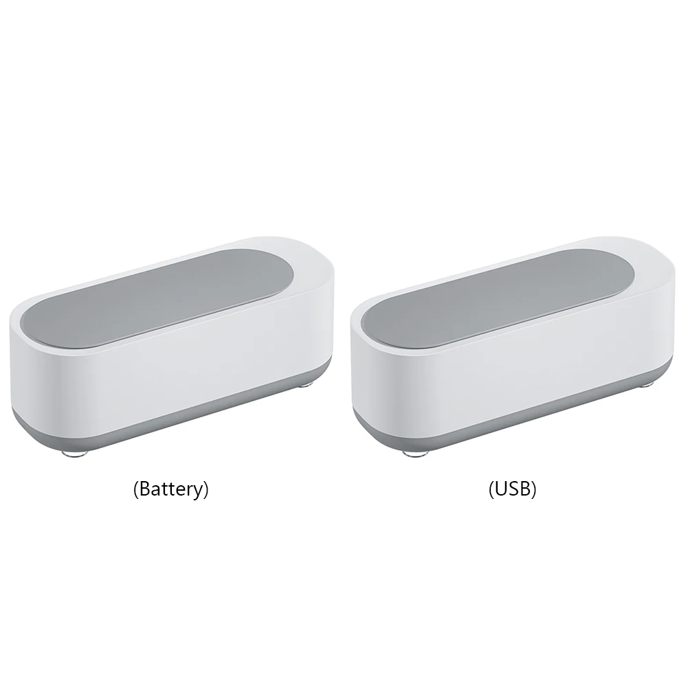 Kunststoff-Vibrationswaschreiniger, Mehrzweck-Ultraschall-Schmuckreiniger, tragbar, elektrisch, einfache Bedienung für alltägliche Gegenstände Image