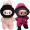 17 centimetri Per Labubu Bambola Interchange Giacca Abbigliamento Giocattoli Coreano Kpop Idol Doll Squid Tuta Vestiti Cosplay Accessori Casa Delle Bambole