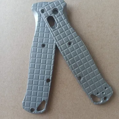 1 Paar TC4-Griffschalen aus Titanlegierung für Benchmade Bugout 535 Klappmesser