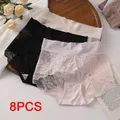 Set di mutandine da donna Taglie forti Slip da donna Lingerie Mutandine da donna giapponesi Intimo Mutande trasparenti sexy Intimo di pizzo