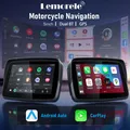 Lemorele Wireless CarPlay Android Auto Monitor Navigazione moto Carplay Display Touch Screen Cruscotto digitale portatile