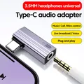 Adattatore per auricolari USB tipo C a jack da 3,5 Convertitore audio Aux USB A /USB-C 3 5mm per IPhone 15 16 Pro MAX Samsung Huawei Tablet