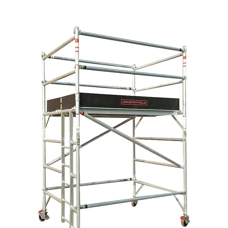 Mobiler Gerüst aus Aluminiumlegierung für den industriellen Pflanzenkonstruktion, schnellladender Reya-Rahmen Image