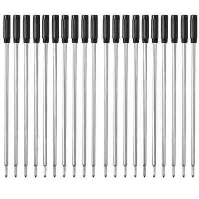 50/5 Pcs/lot L:4.5 in Ballpoint Pen Refills for Cross Pens Medium Point Blue Black Ink School Office Supplies Stationery