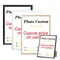 21x30 cm Stampa personalizzata le tue foto e cornici per foto con supporto per i piedi Poster Cornice in venature del legno bianco nero Appeso a parete Decorazioni per la casa