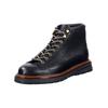 Schnürstiefelette GANT "Gant Stiefelette Leder", Herren, Gr. 44, schwarz, Leder, casual, Schuhe