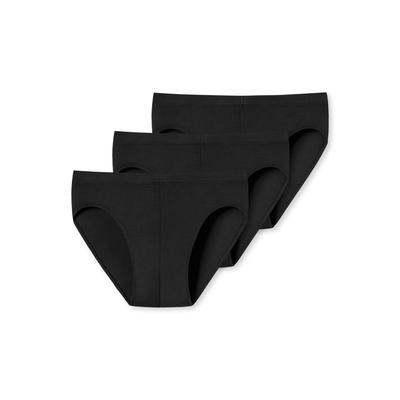 Minislip UNCOVER BY SCHIESSER "UNCOVER Cotton", Herren, Gr. XXL, 000, schwarz, Single Jersey, Obermaterial: 95% Baumwolle, 5% Elasthan, körpernah, Unterhosen, ohne Eingriff, Baumwollmix, elastisch Image