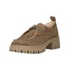 Schnürschuh DOLCE VITA "Dolce Vita Halbschuhe Veloursleder/Textil", Damen, Gr. 39, grün (olive), Veloursleder, Textil, casual, Schuhe