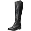 Stiefel GABOR "Gabor Stiefel Glattleder", Damen, Gr. 37,5, schwarz, Glattleder, casual, Schuhe