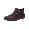 Stiefelette RIEKER "Rieker Stiefelette Lederimitat", Damen, Gr. 42, lila, Lederimitat, casual, Schuhe