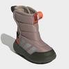 Winterstiefel ADIDAS SPORTSWEAR "WINTERPLAY E KIDS", Gr. 22, blanch cargo, matte silber, semi impact orange, Textil, sportlich, Schuhe