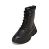 Stiefelette MARC O'POLO "mit Innenzipper", Damen, Gr. 41, schwarz, Obermaterial: 100% Leder (Rind), unifarben, Schuhe