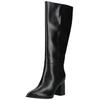 High-Heel-Stiefel MARCO TOZZI "Marco Tozzi Stiefel Lederimitat", Damen, Gr. 40, schwarz, Lederimitat, elegant, Schuhe