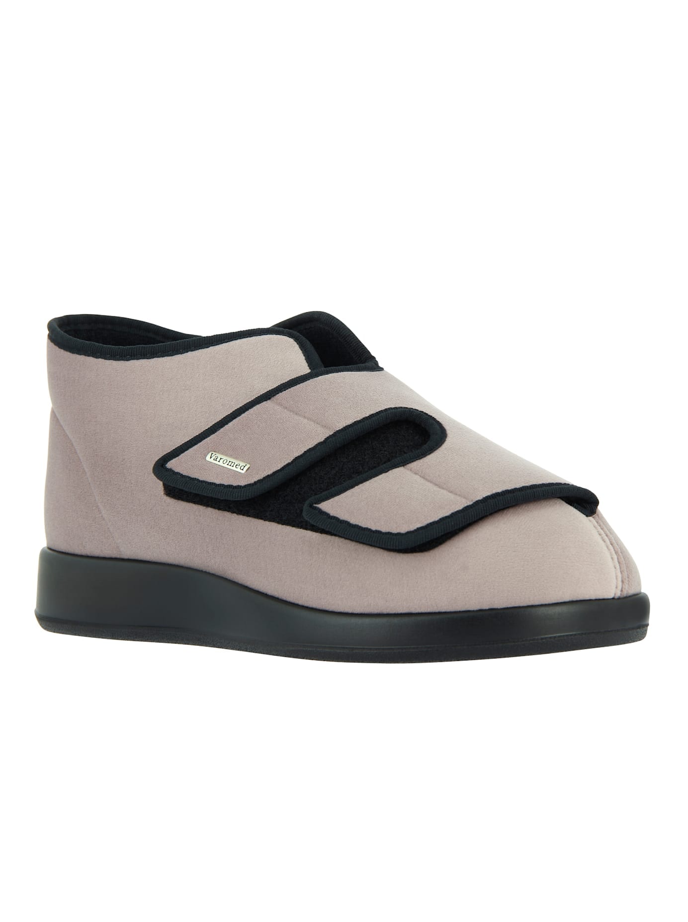Hausstiefel VAROMED, Gr. 39, lila (malve), Polyester, Schuhe