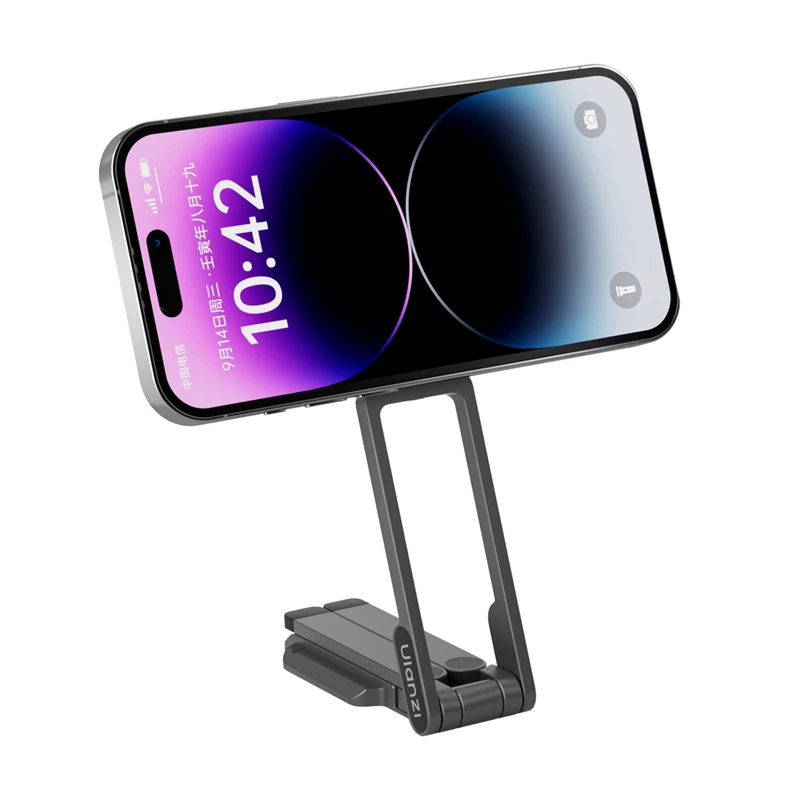 Ulanzi MA38 MagLock Phone Stand with Arca-Swiss Mount for Smartphone Handheld Tripod Snap Mode with Hidden Hook for Slopes Wall