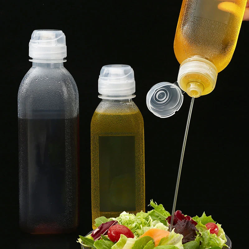 1000ML Squeeze Seasoning Bottles Multifunction Sauce Oil Bottle Screaming Oil Control Bottle High Temperature