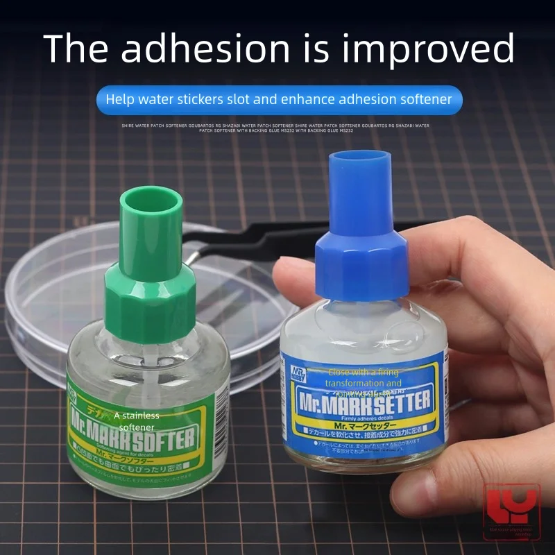 MS231/232 Water Sticker Softener Mark Stter With Glue Model Tools Hobby DIY Pigment