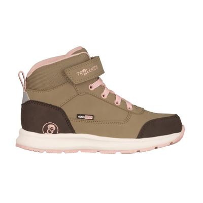 Trollkids - Kid's Stavanger Mid Cut XT - Freizeitschuhe 30 | EU 30 braun/rosa Image