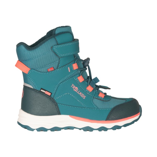 Trollkids - Kid's Hafjell Winter Boots XT - Winterschuhe 35 | EU 35 türkis