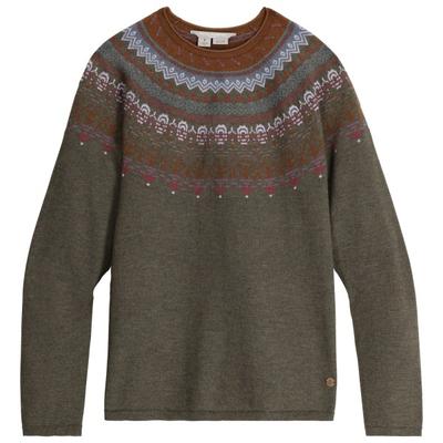 Royal Robbins - Women's Westlands Fairisle Crew - Merinopullover Gr XL braun Image