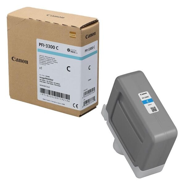 Canon Tintenpatrone »PFI-3300« 6434C001 cyan blau Image