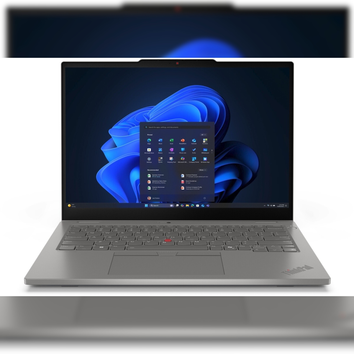 Lenovo ThinkPad L13 G6 21R7003NGE 33,78cm (13,3") WUXGA Convertible, Core Ultra 7 255U, 32GB RAM, 1TB SSD, Win11 Pro, QWERTZ Silber Image