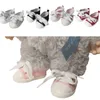 Große Größe 38CM Leinwand Schuhe für Labubu Plüsch Plüsch Spielzeug Große Baby Schuhe Ersatz Schuhe Zubehör