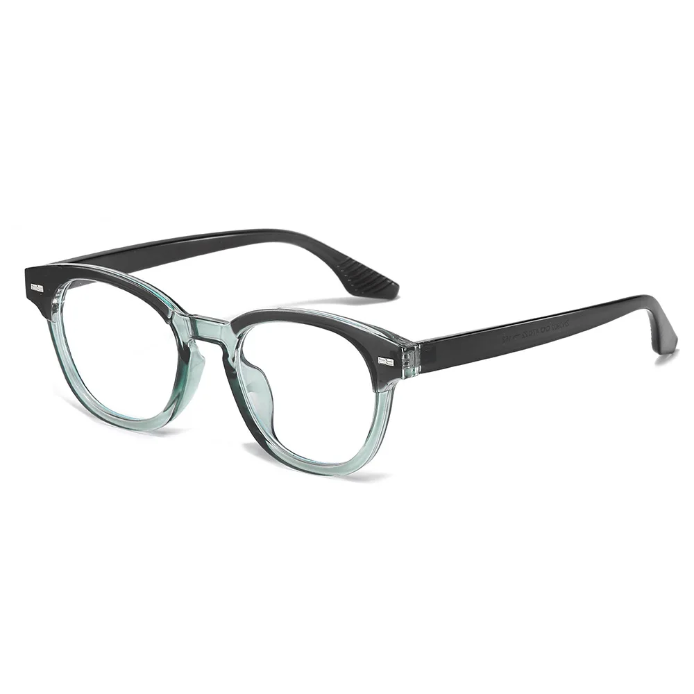 Künstler Retro Anti Blau Licht Gläser Rahmen Männer Frauen Unisex Mode Ins Vintage Blau Licht Blockieren Nieten Brillen Rahmen