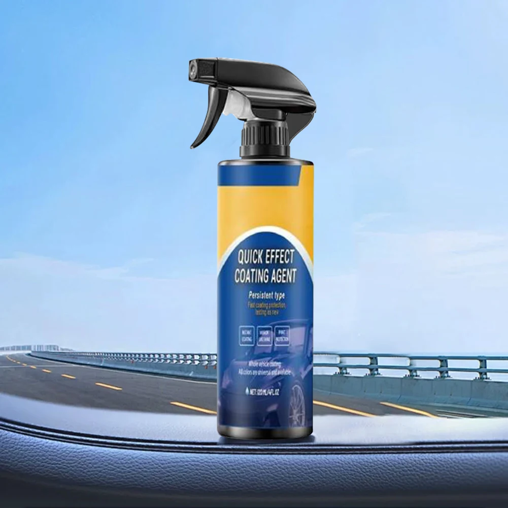 120 ml Schnellwirkungs-Beschichtungsmittel, hoher Schutz, Auto-Beschichtungsmittel, Sprühen Sie schnell ab, Autowasch für Fahrzeuge Image