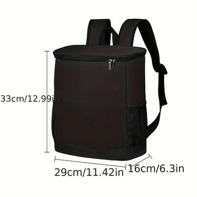 Insulated Cooler Backpack – 30-Can Portable Soft Cooler Bag, Thermal Lunch Pack for Travel, Beach, Outdoor Camping, Picnic Lunch on the Go