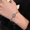 1 pz lusso pietra di luna stelle di cristallo braccialetto ragazze gioielleria raffinata regalo moda pianeta bracciali accessori per le donne regali di fascino