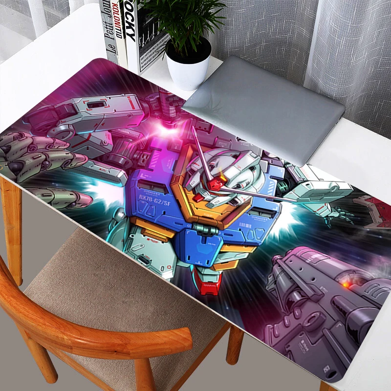 Mouse Pads Gundam Large Mouse Pad Pc Speed For e-sports Players 800x300 Laptop Computer Keyboard Desk Mat Xxl Mousepad