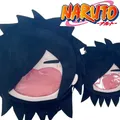 Naruto Borsa trasparente a bocca grande Cartone animato Uchiha Madara Itabag Articoli anime Distintivo di grande capacità Display per riporre regali di festa
