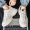 Nuova scarpa da tennis per studenti estivi scarpa da tennis da uomo quattro stagioni traspirante antiscivolo mesh scarpe da corsa per esterni scarpe da ginnastica casual da uomo