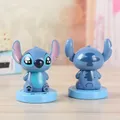 Stitch Accessori per auto solari Nodding Doll Divertente decorazione per cruscotto Simpatico cartone animato giocattolo animato per gli amanti delle auto