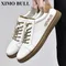 XIMO BULL2025Nuove scarpe sportive da uomo, scarpe sportive casual estive in vera pelle, scarpe casual versatili in pelle, scarpe sportive da uomo