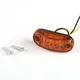 Caldo Per 12v 24v Led Indicatore Laterale Luci di Avvertimento Rimorchio Camion Caravan Lato Indicatore di Liquidazione Luce Led Camion Ambra Rosso Bianco lampada