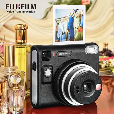 Classic Fujifilm Instax SQUARE SQ40 Camera Selectable Instax Square White Edge Film 20/40 Sheets Instax Square Films Camera