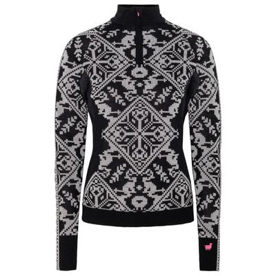 Kari Traa - Women's Saga Half Zip - Merinounterwäsche Gr M grau/schwarz Image