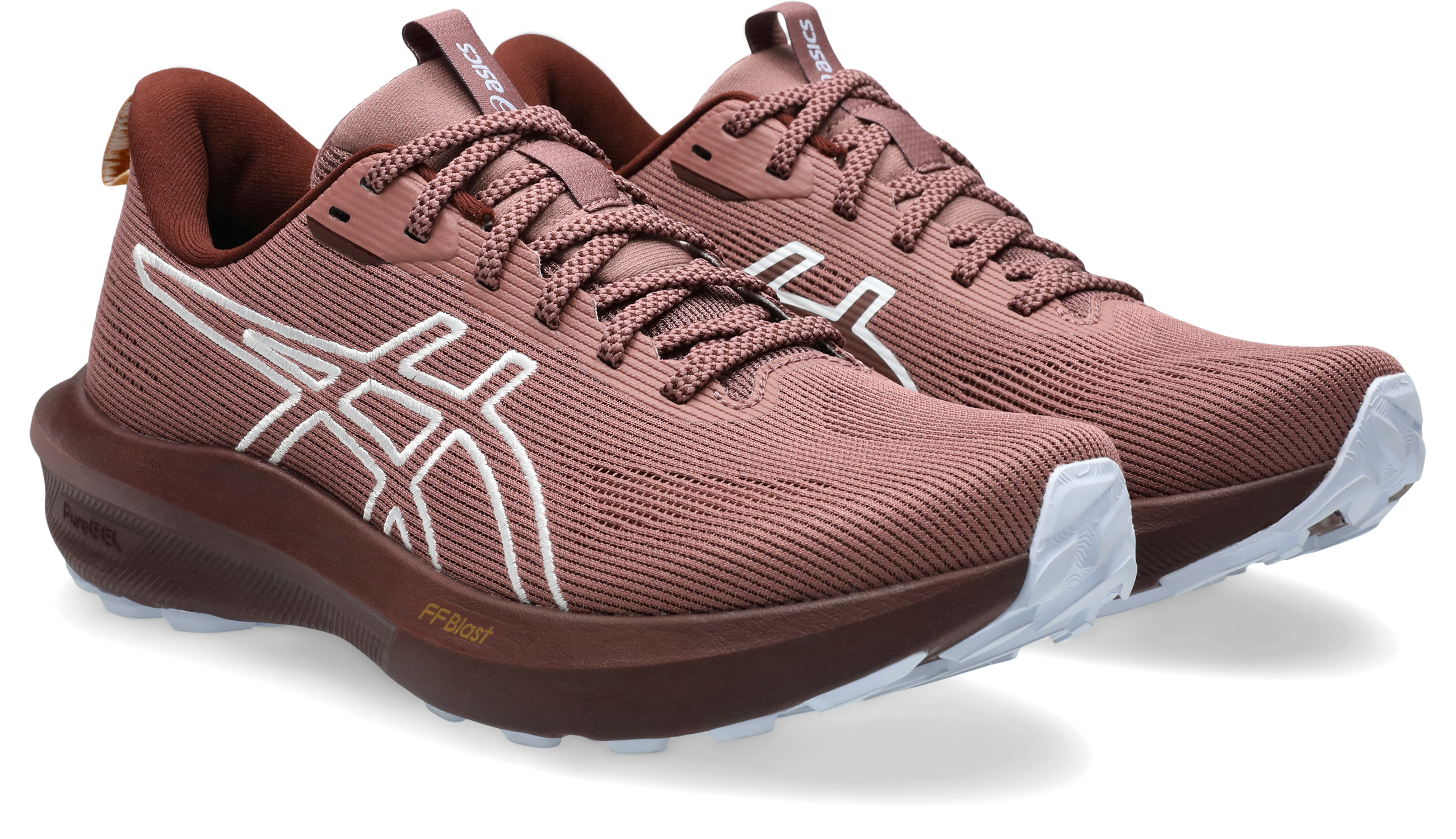 Laufschuh ASICS "GT-1000 14 TR", Gr. 42,5, beige (nature bathing, rubble rot), Textil, Sportlich, Schuhe, für mehr Stabilität