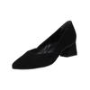 Pumps PAUL GREEN "Paul Green Pumps Veloursleder", Damen, Gr. 41, schwarz, Veloursleder, casual, Schuhe