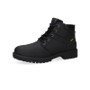 Winterboots CAMEL ACTIVE, Herren, Gr. 45, schwarz, Leder, casual, Schuhe, Schnürstiefel mit Profilsohle und Warmfutter